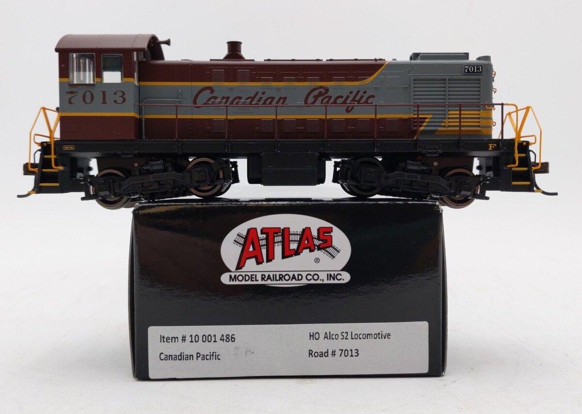 Atlas 10001486 HO Scale Canadian Pacific Alco S-2 Diesel Locomotive #7013