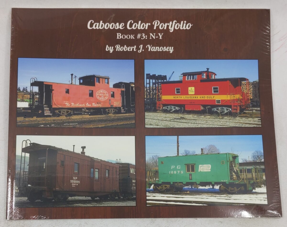 Caboose Color Portfolio Book #3 N-Y Paperback Book By Robert J. Yanosey MT