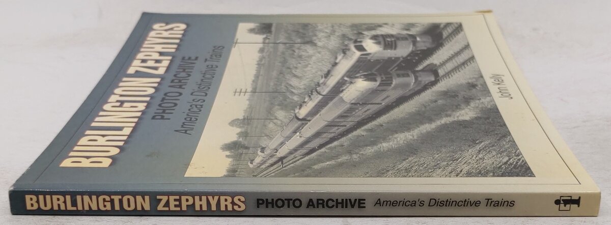 Burlington Zephyrs Photo Archive Paperback Book By John Kelly VG