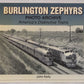 Burlington Zephyrs Photo Archive Paperback Book By John Kelly VG