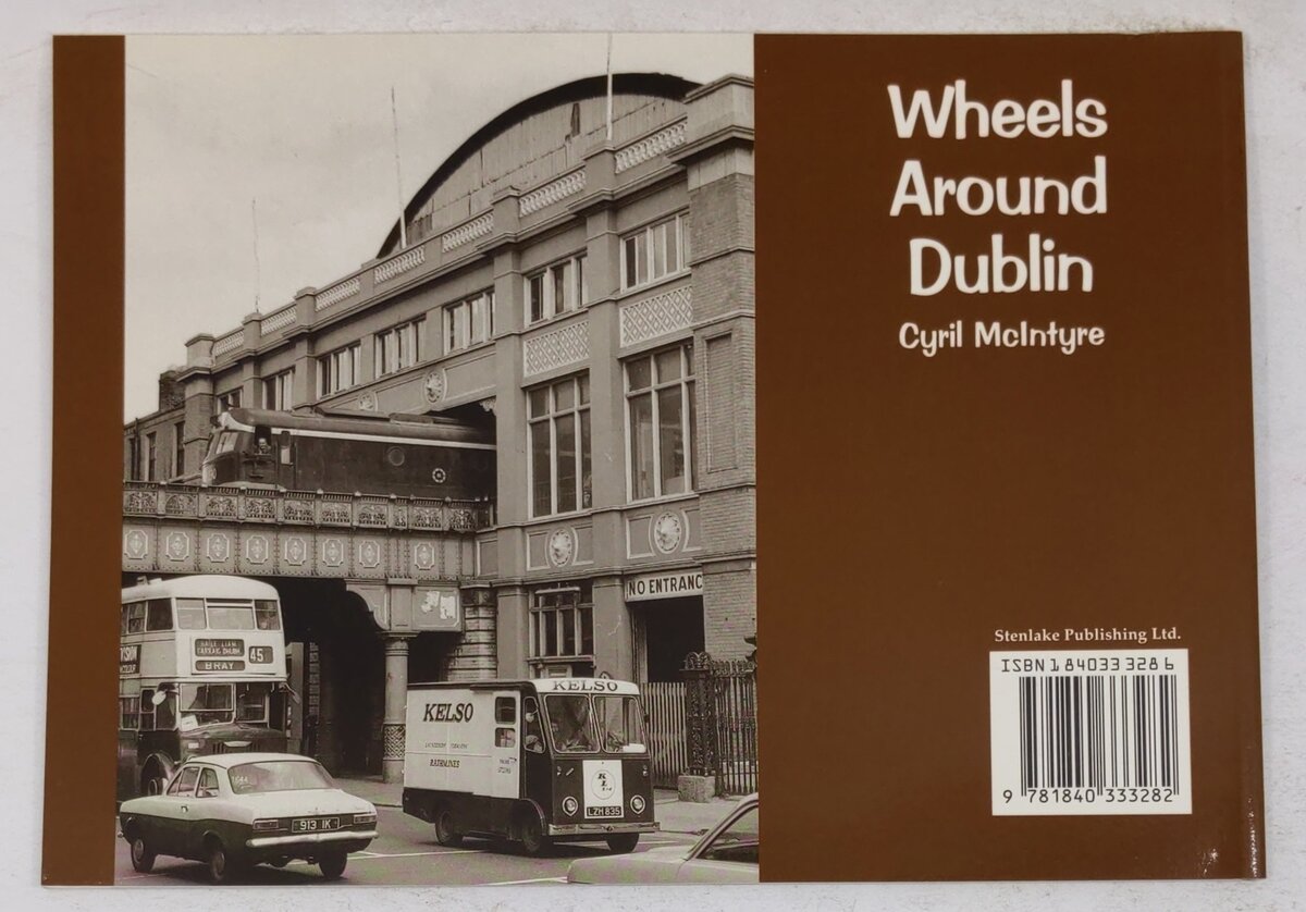 Wheels Around Dublin Paperback Book By Cyril McIntyre EX