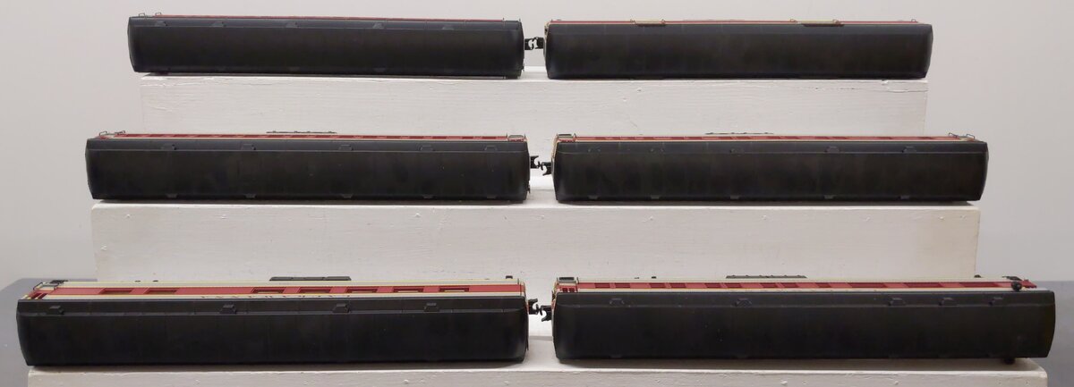 K-Line K4438C O Delaware & Lackawanna Heavyweight 18" Passenger Cars (Set of 6) LN/Box