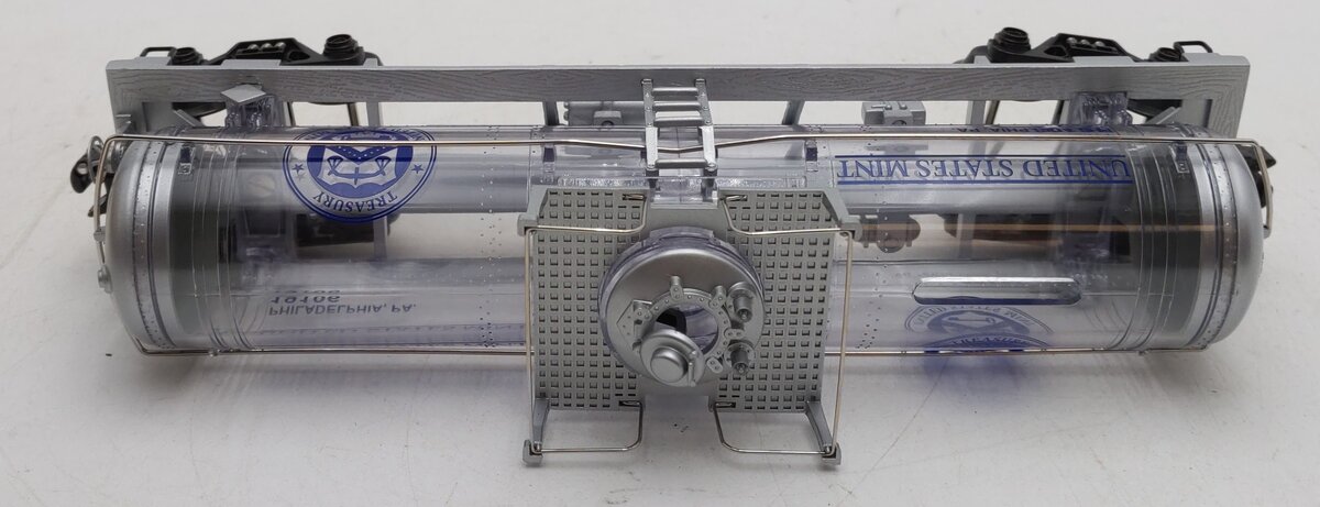 K-Line K632-8028 O Gauge US Mint Philadelphia Tank Car Bank #19106 EX/Box