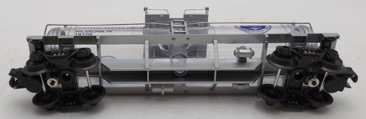 K-Line K632-8028 O Gauge US Mint Philadelphia Tank Car Bank #19106 EX/Box
