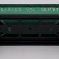 Lionel 6045 Vintage O Cities Service Green Double Dome Tank Car VG