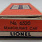 Lionel 6520 Vintage O Lionel Lines Orange Generator Operating Searchlight Car VG/Box