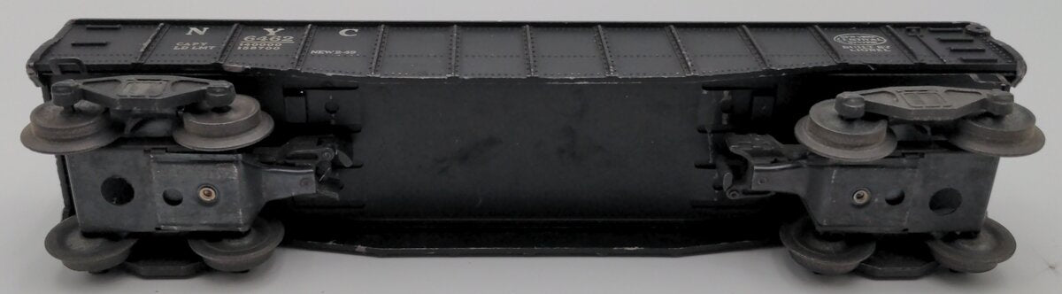 Lionel 6462 Vintage O New York Central Black Gondola VG/Box