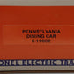 Lionel 6-19002 O Gauge Pennsylvania Dining Car #19002 EX/Box