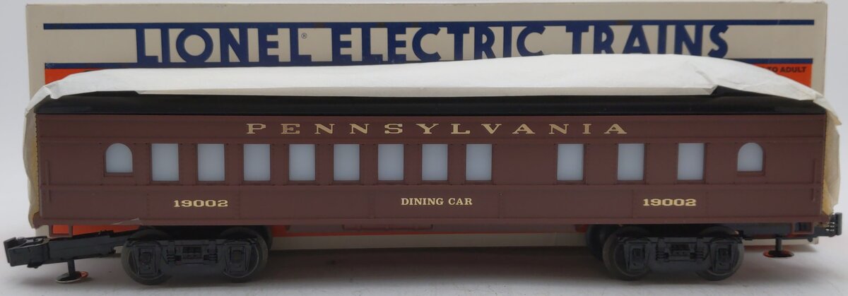Lionel 6-19002 O Gauge Pennsylvania Dining Car #19002 EX/Box