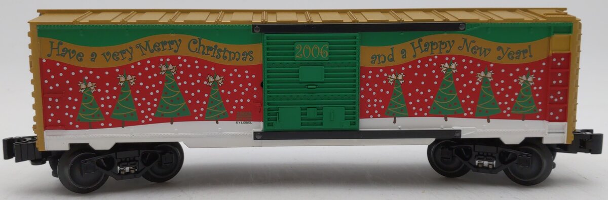 Lionel 6-25008 O Gauge 2006 Christmas Boxcar NIB
