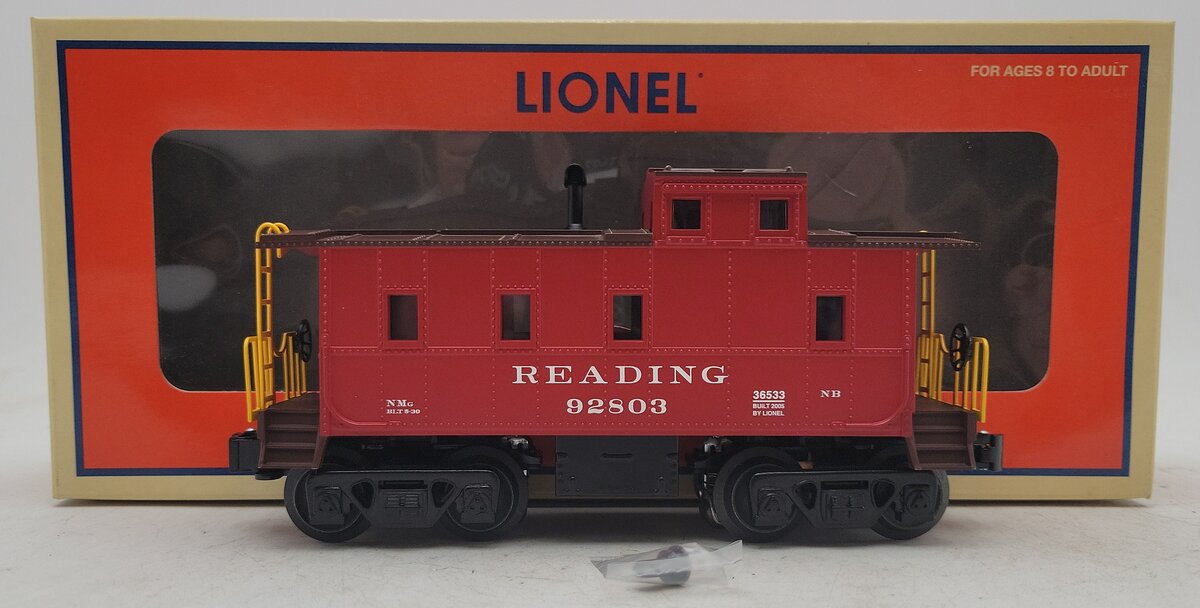 Lionel 6-36533 O Reading Illuminated Caboose #92803