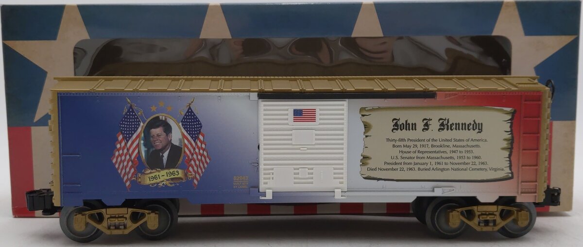 Lionel 6-82943 O John F. Kennedy USA Presidential Boxcar