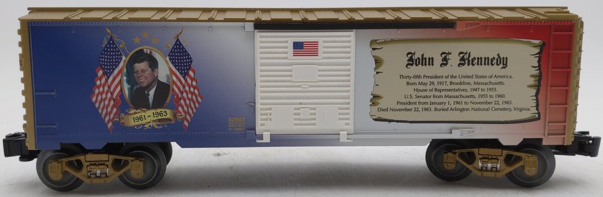 Lionel 6-82943 O John F. Kennedy USA Presidential Boxcar