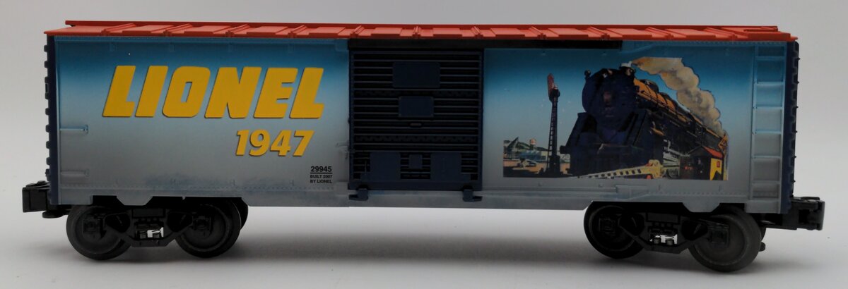 Lionel 6-29945 O Gauge 1947 Classic Lionel Art Boxcar LN/Box