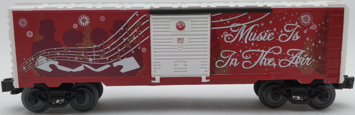 Lionel 6-84374 O Gauge 2017 Christmas Music Boxcar