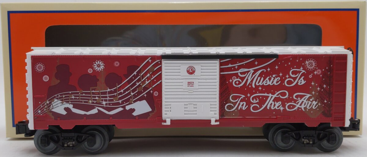 Lionel 6-84374 O Gauge 2017 Christmas Music Boxcar