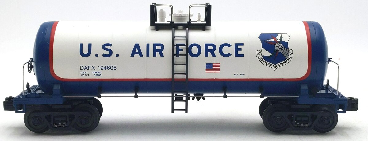 MTH 30-73140 Air Force Modern Tank Car #194605 LN/Box