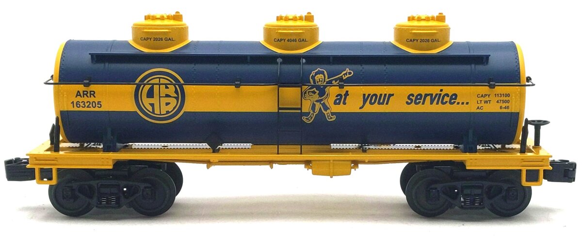 MTH 30-73166 O Gauge Alaska 3-Dome Tank Car LN/Box