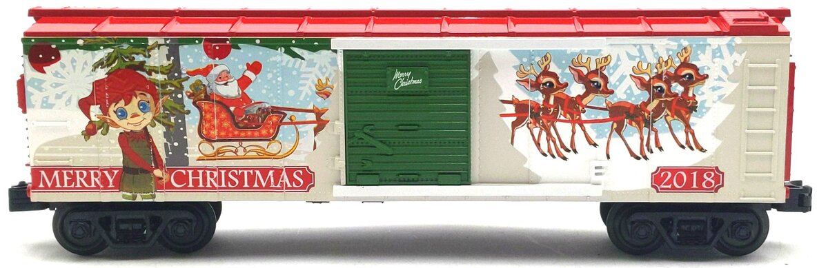 MTH 30-74929 O Christmas Box Car #2018
