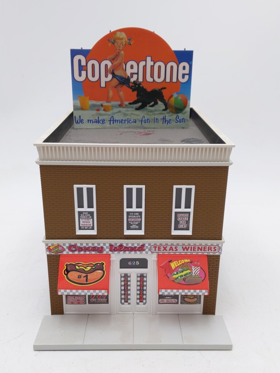 Lionel O Scale Texas Wieners Main Street Building VG