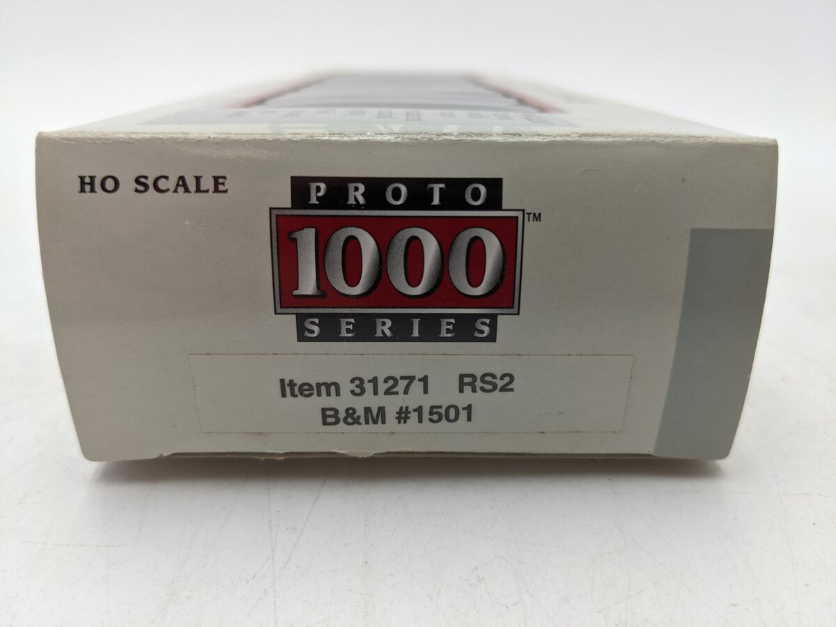 Proto 1000 HO 31271 Boston & Maine RS2 Diesel Locomotive #1501 EX/Box