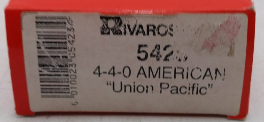 Rivarossi 5423 HO Union Pacific 4-4-0 Steam Locomotive and Tender EX/Box