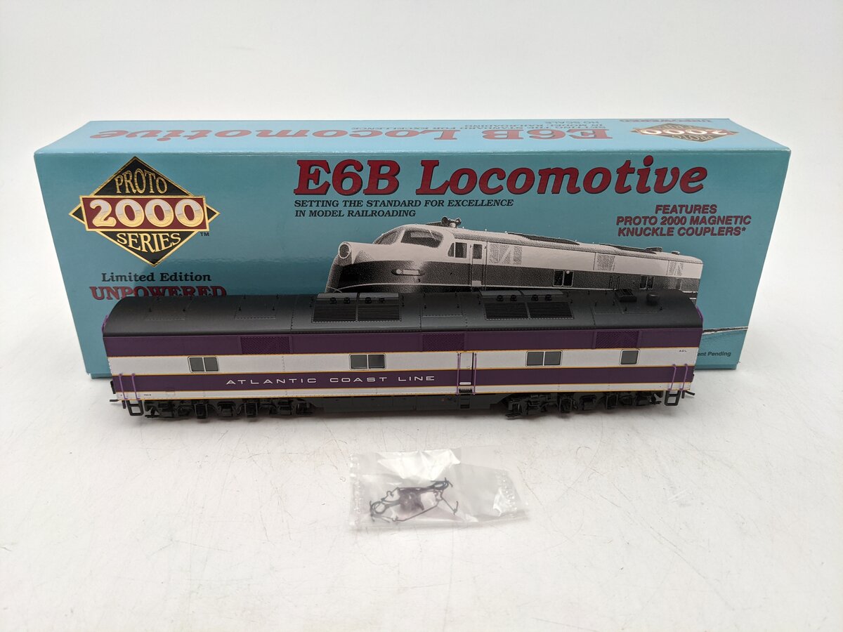 Proto 2000 23203 HO Scale Atlantic Coast Line Non-Powered B Unit #750B EX/Box