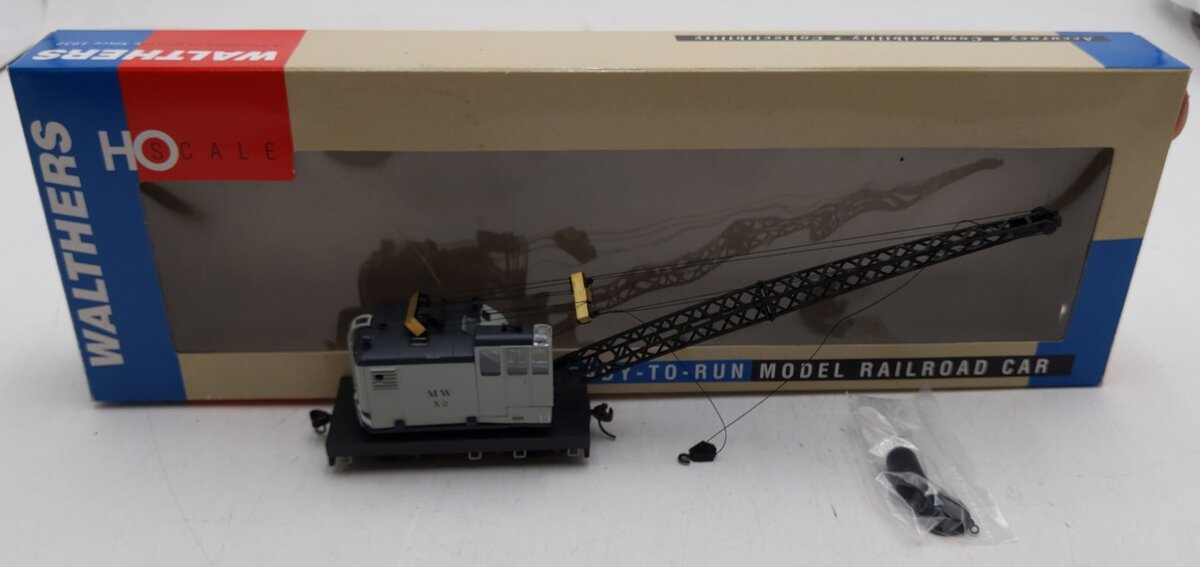 Walthers 932-41954 HO American Crane Powered/Standard DC MOW #X-2 LN/Box