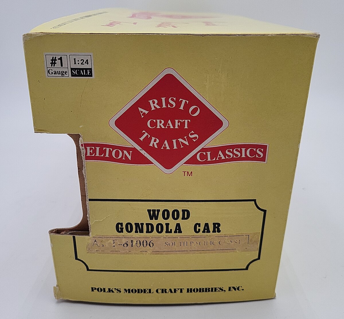 Aristo-Craft 81006 South Pacific Coast Wood Gondola LN/Box