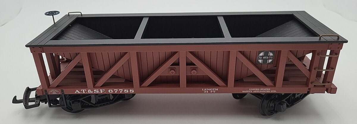Aristo-Craft 81410 G Scale Santa Fe Hopper LN/Box