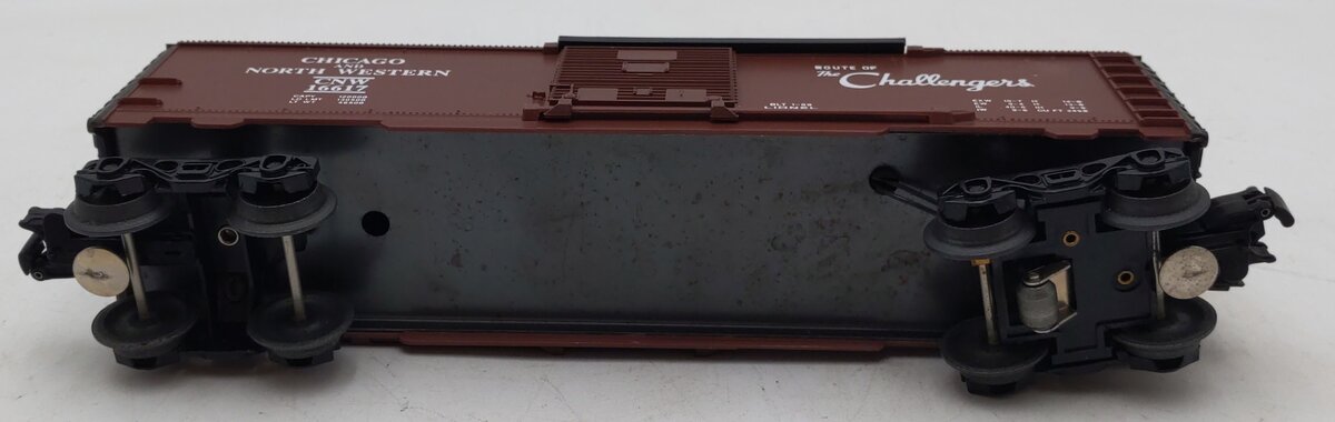 Lionel 6-16617 O Gauge Chicago & Northwestern Boxcar with ETD VG/Box