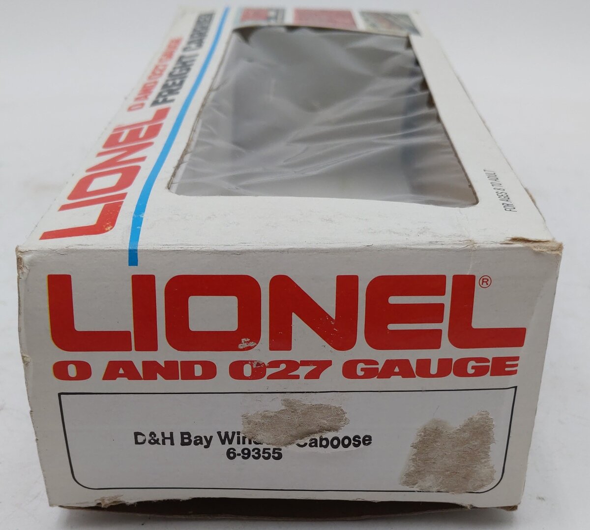 Lionel 6-9355 O Gauge Delaware & Hudson Bay Window Caboose VG/Box