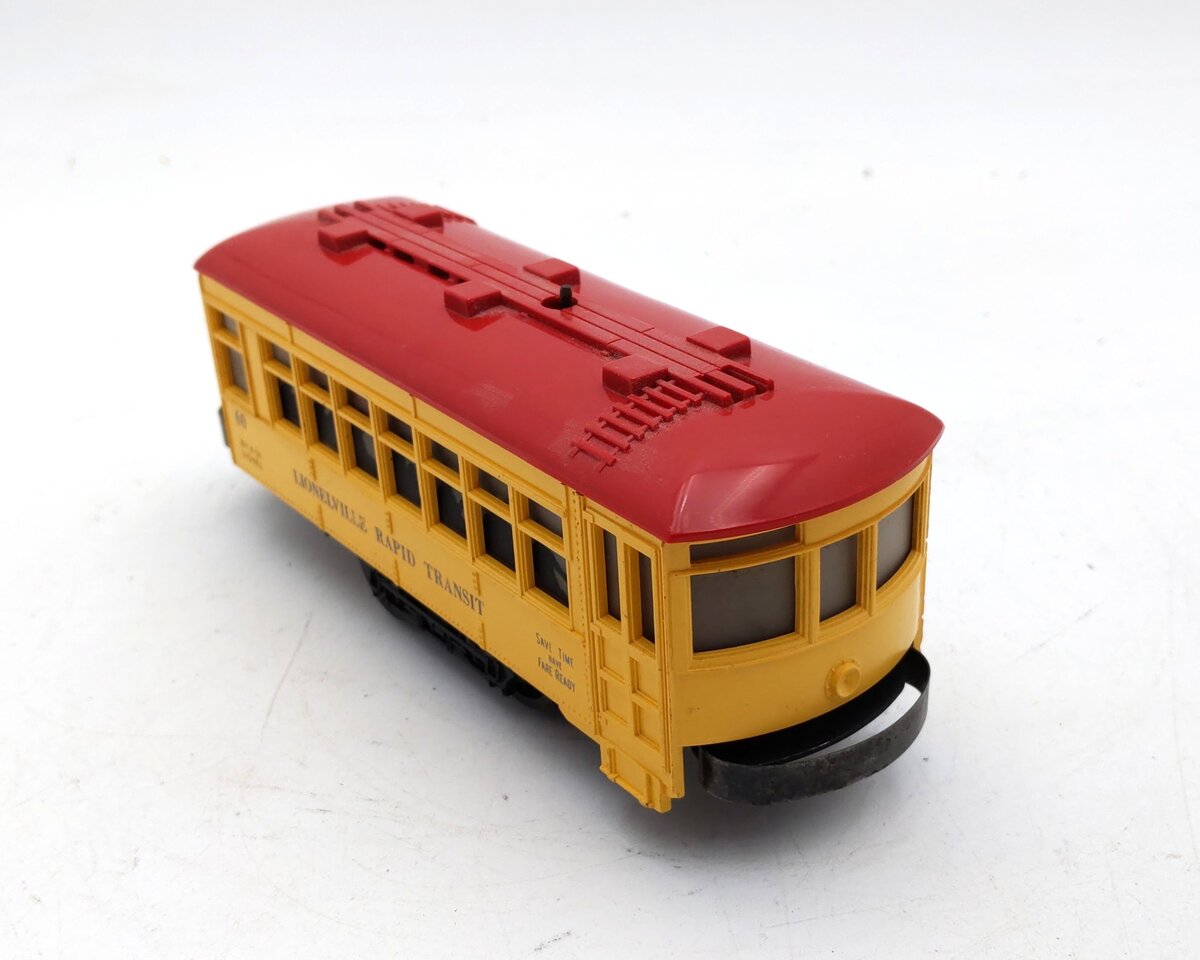 Lionel 60 Vintage O Lionelville Motorized Rapid Transit Trolley VG/Box
