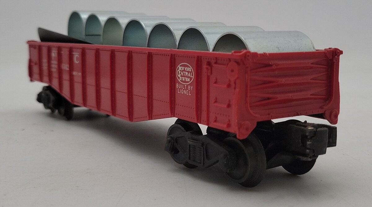 Lionel 345 Vintage O Motorized Culvert Unloader with Car VG