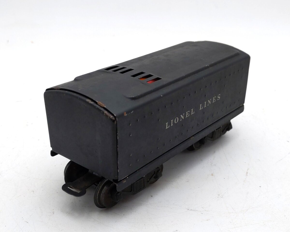 Lionel 6654W Vintage O Sheet Metal Operating Whistle Tender VG
