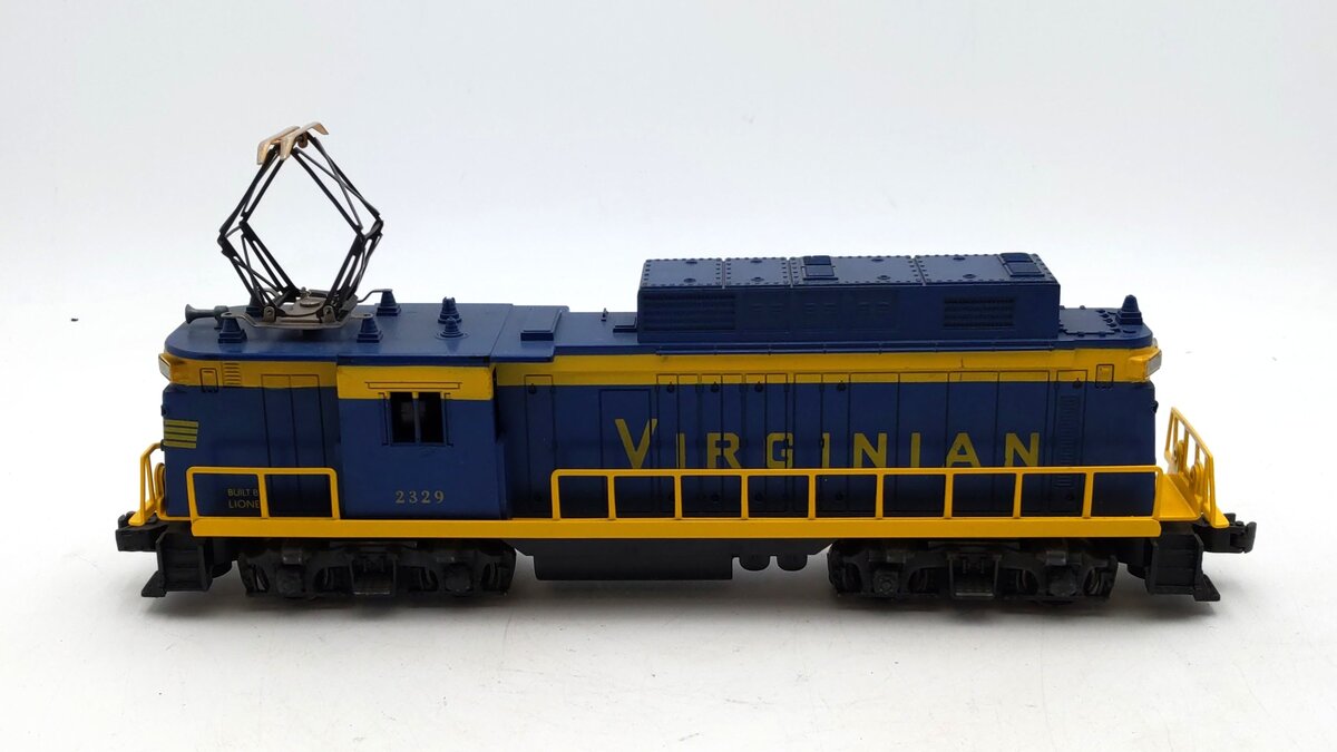 Lionel 2329 Vintage O Virginian Powered Electric Locomotive VG