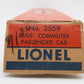 Lionel 2559 Vintage O Baltimore & Ohio RDC Non-Powered Passenger Car EX/Box