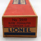 Lionel 2559 Vintage O Baltimore & Ohio RDC Non-Powered Passenger Car EX/Box