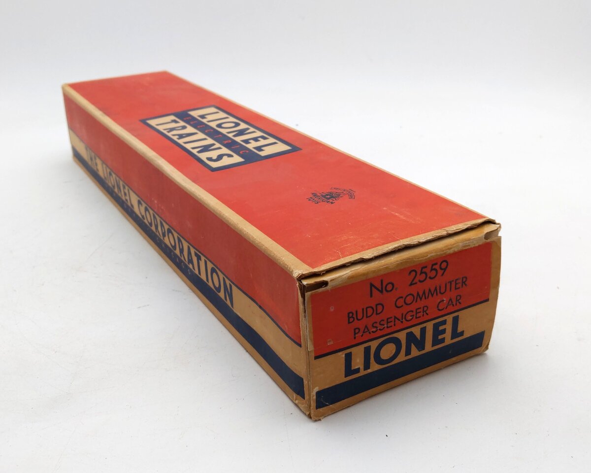 Lionel 2559 Vintage O Baltimore & Ohio RDC Non-Powered Passenger Car EX/Box