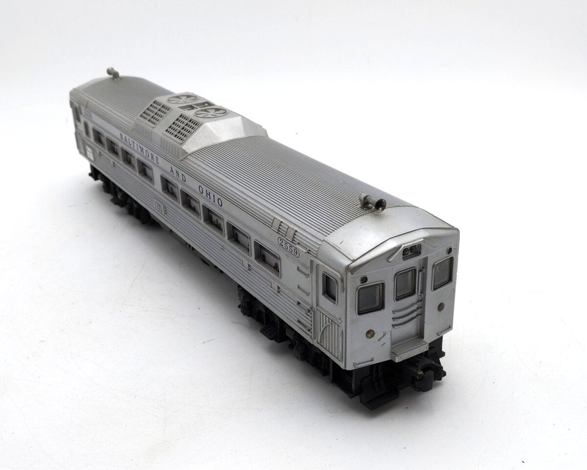 Lionel 2559 Vintage O Baltimore & Ohio RDC Non-Powered Passenger Car EX/Box