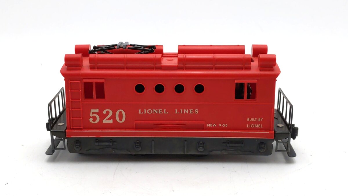 Lionel 520 Vintage O Postwar Powered Electric Box Cab Locomotive EX