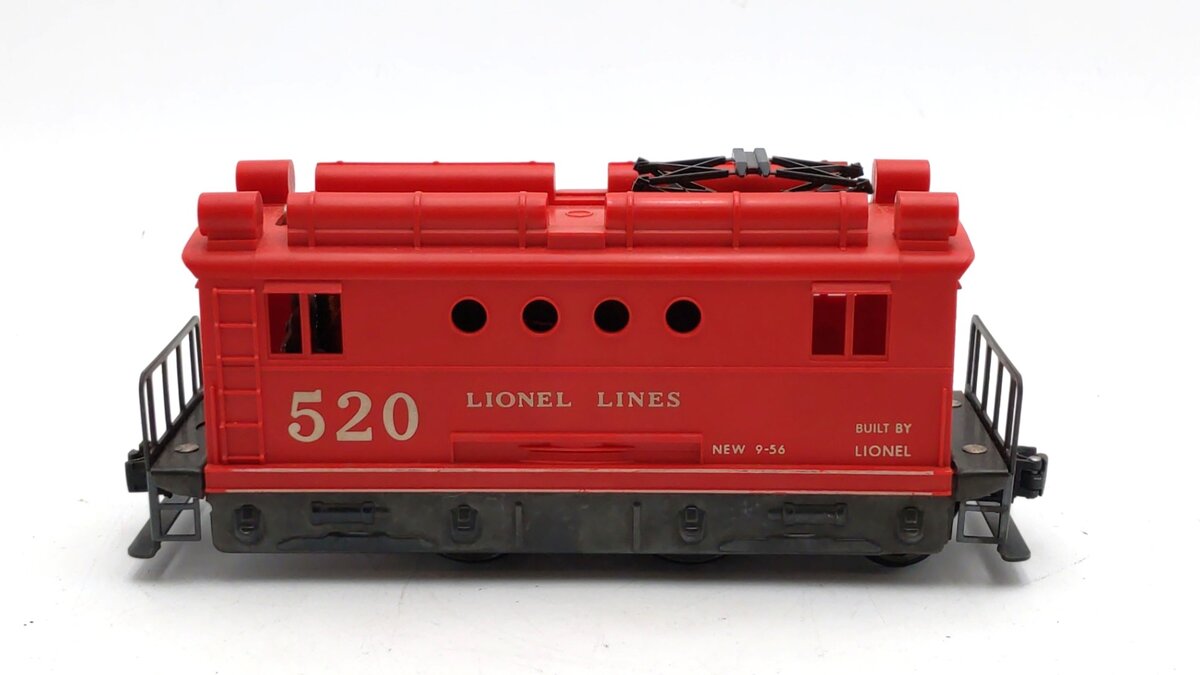 Lionel 520 Vintage O Postwar Powered Electric Box Cab Locomotive EX