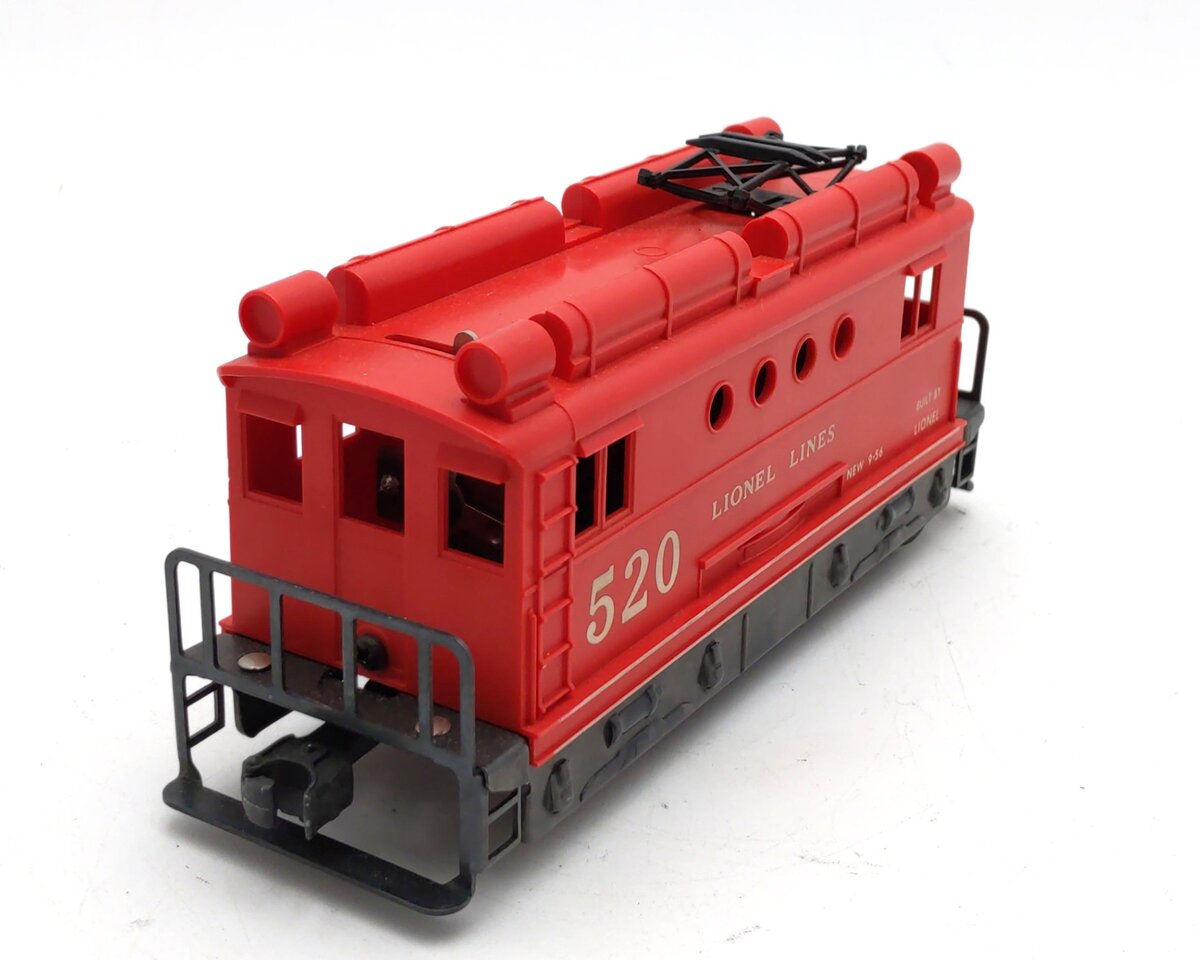 Lionel 520 Vintage O Postwar Powered Electric Box Cab Locomotive EX