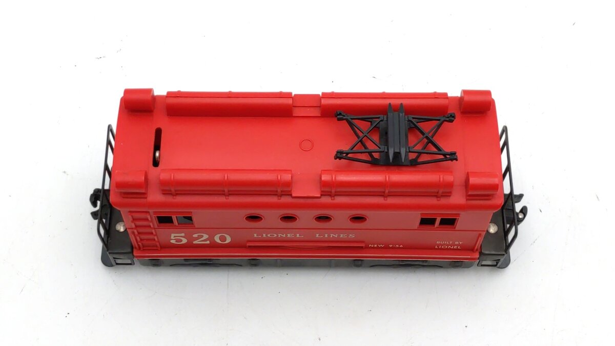 Lionel 520 Vintage O Postwar Powered Electric Box Cab Locomotive EX