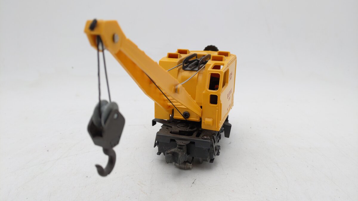 Lionel 3360 Vintage O Gauge Postwar Operating Burro Crane Car EX