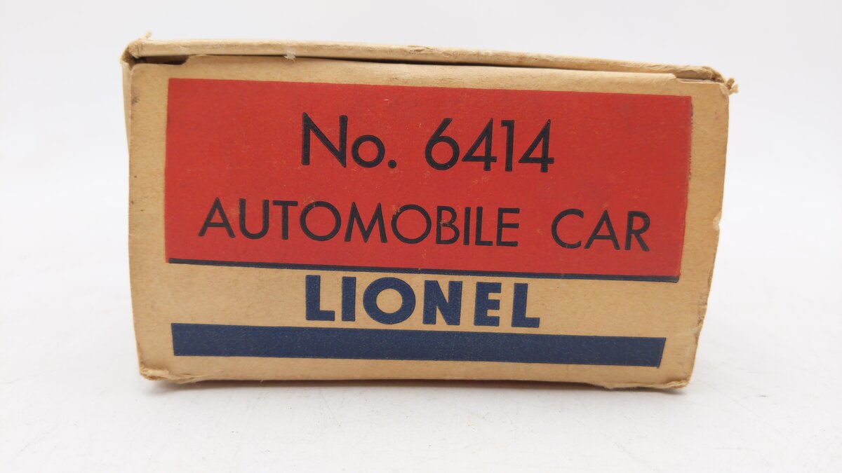 Lionel 6414 Vintage O Evans Autoloader with 4 Cheapie Autos - Rare Version VG/Box