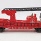 Lionel 3512 Vintage Fire Ladder Car with Ladder LN