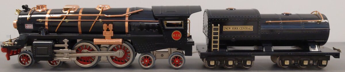 MTH 10-1060 Std Gauge NYC Tinplate 400E Steam Locomotive and Tender w/PS1 EX