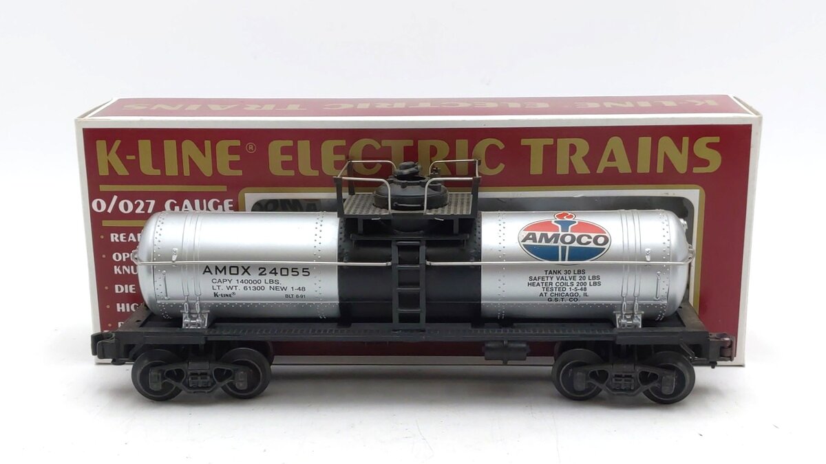 K-Line K6333 Amoco Single Dome Tank Car #24055 EX/Box