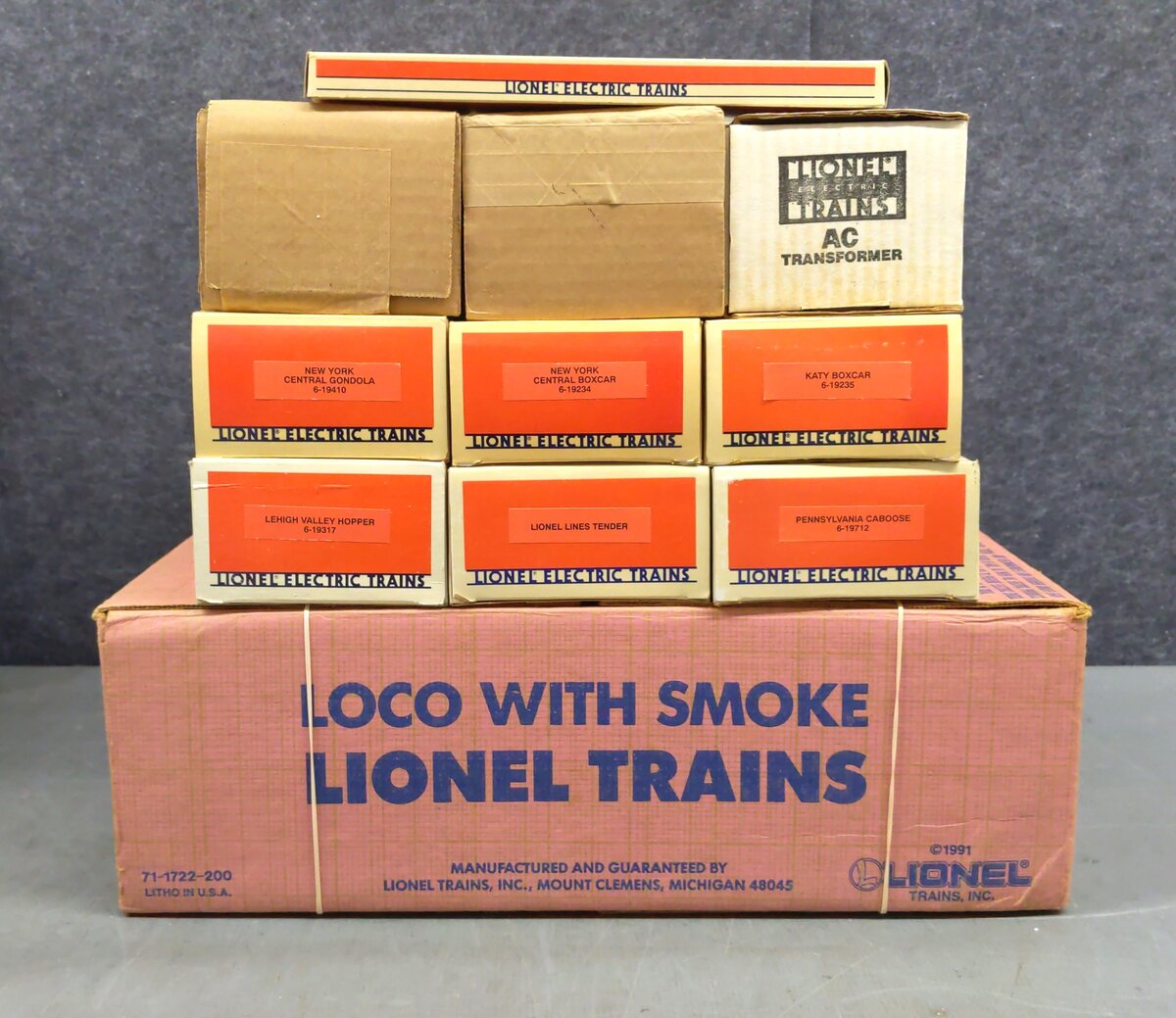 Lionel 6-11722 O Gauge Girls Steam Train Set LN/Box